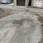 Alley Repair at 1222 Hall Ave