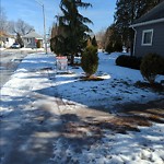 Snow/Ice on Sidewalks Residential/Commercial at 1609 Moy Ave