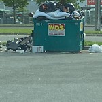 Garbage Bin Emptying at 2430 Dougall Ave