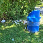 Garbage Bin Emptying at 400 Riverdale Ave