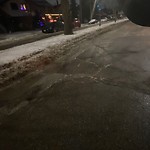 Pothole on Road at 953 Parent Ave