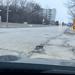 Pothole on Road at 11195 Firgrove Dr