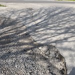 Pothole on Road at 2190 Dominion Blvd