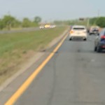 Pothole on Road at 1 Ec Row Expy