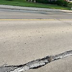 Pothole on Road at 4714 Riverside Dr E
