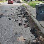 Pothole on Road at 1963 Central Ave, Windsor, On N8 W 4 H8, Canada