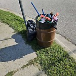 Garbage Bin Emptying at 2579 Luxury Ave