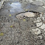 Pothole on Road at 62 Hanna St E