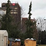 Garbage Bin Emptying at 370 Riverside Dr E, Windsor, On N9 A, Canada
