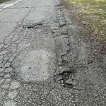 Pothole on Road at 950 Jarvis Ave