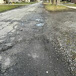 Pothole on Road at 914 Jarvis Ave