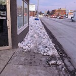 Snow/Ice on Sidewalks Residential/Commercial at 2187 Howard Ave