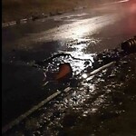 Pothole on Road at 2284 Meldrum Rd
