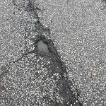 Pothole on Road at 885 Lawrence Rd
