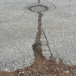 Pothole on Road at 1140 Jarvis Ave