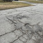 Pothole on Road at 998 Jarvis Ave