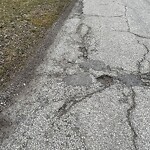 Pothole on Road at 958 Jarvis Ave