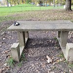 Bench Repair at 1075 Ypres Ave