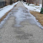 Snow/Ice on Sidewalks Residential/Commercial at 1723 Seymour Blvd