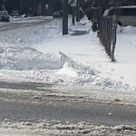 Snow/Ice on Sidewalks Residential/Commercial at 1685 Partington Ave