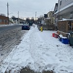 Snow/Ice on Sidewalks Residential/Commercial at 833 Albert Rd