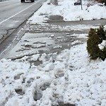 Snow/Ice on Sidewalks Residential/Commercial at 1347 Cousineau Rd