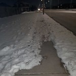 Snow/Ice on Sidewalks Residential/Commercial at 2322 Luxury Ave