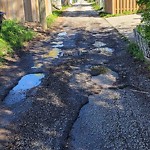 Alley Repair at 1534 Gladstone Ave