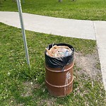 Garbage Bin Emptying at 3125 Mark Ave