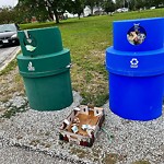 Garbage Bin Emptying at 101 Langlois Ave