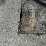 Pothole on Road at 1318 Westcott Rd