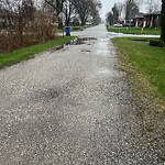 Pothole on Road at 3803 Woodward Blvd