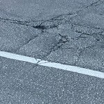 Pothole on Road at 1703 Parent Ave