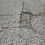 Pothole on Road at 2815 Orion Crescent, Windsor, On N9 E 2 Z3, Canada