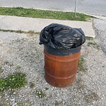 Garbage Bin Emptying at 4650 Alpenrose Ave