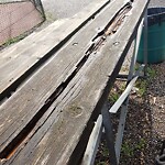 Bench Repair at 3940 Carmichael Rd