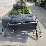 Bench Repair at 2014 Wyandotte St W