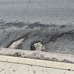 Pothole on Road at 4477 Wyandotte St E