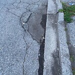 Pothole on Road at 1534 Curry Ave