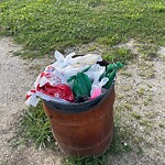 Garbage Bin Emptying at 4605 Alpenrose Ave