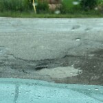 Pothole on Road at 4192 County Rd 17