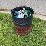 Garbage Bin Emptying at 4650 Alpenrose Ave