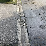 Curb Repair at 10125 Caledon Crt