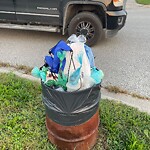 Garbage Bin Emptying at 4650 Alpenrose Ave